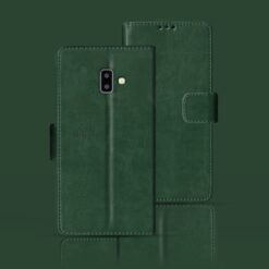 Samsung J6 Plus flip case | SM-J610F flip case | Green