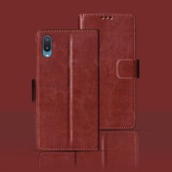 Samsung M02 flip cover | SM-M022F flip cover | Brown