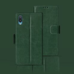 Samsung M02 flip case | SM-M022F flip case | Green