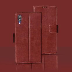 Samsung M10 flip cover | SM-M105F flip cover | Brown