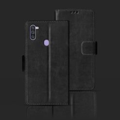 Samsung M11 foloding cover | SM-M115F foloding cover | Black