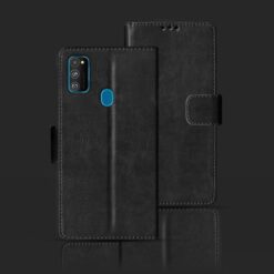 Samsung M21 foloding cover | SM-M215F foloding cover | Black