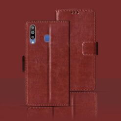 Samsung M30 flip cover | SM-M305F flip cover | Brown