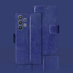 Samsung M32 5G Pouch cover | SM-M326B Pouch cover | Blue