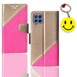 Samsung M32 flip case | SM-M325FV flip case | Free Smiley Keychain | ND_09
