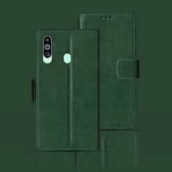Samsung M40 flip case | SM-M405F flip case | Green