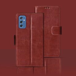 Samsung M52 5G flip cover | SM-M526BR flip cover | Brown