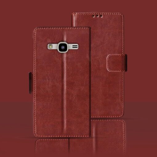 Samsung On 5 flip cover | SM-G5500 flip cover | Brown