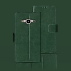 Samsung On 5 flip case | SM-G5500 flip case | Green
