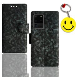 Samsung S20 Ultra 5G flip cover | SM-G988 flip cover | Free Smiley Keychain | ND_08