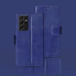 Samsung S21 Ultra 5G Pouch cover | SM-G998B Pouch cover | Blue