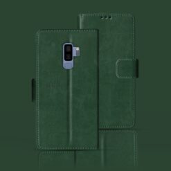 Samsung S9 Plus flip case | SM-G965F flip case | Green