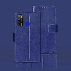 TECNO SPARK 5 Pouch cover | CD7 Pouch cover | Blue