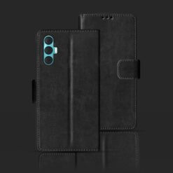 TECNO SPARK 8 PRO foloding cover | KG8 foloding cover | Black