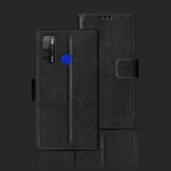 Tecno Camon 15 foloding cover | CD7 foloding cover | Black