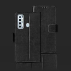 Tecno Camon 17 foloding cover | CG7 foloding cover | Black