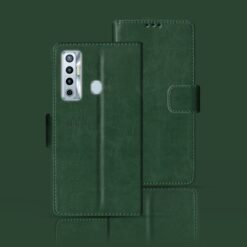 Tecno Camon 17 flip case | CG7 flip case | Green