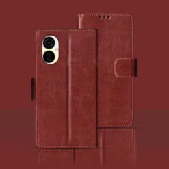 Tecno Camon 19 Neo flip cover | CH6i flip cover | Brown