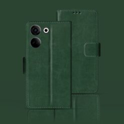 Tecno Camon 20 Pro 5G flip case | CK8n flip case | Green