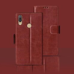 Tecno Camon i4  flip cover | Tecno CB7 flip cover | Brown