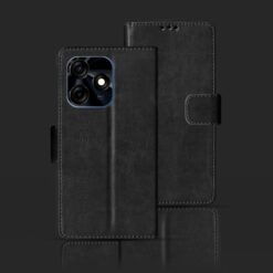Tecno Spark 10C foloding cover | KI5k foloding cover | Black