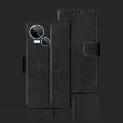 Tecno Spark 10 5G foloding cover | K18 foloding cover | Black