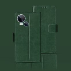Tecno Spark 10 5G flip case | K18 flip case | Green