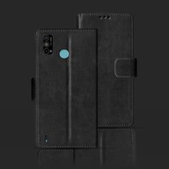 Tecno Spark Go 2021 foloding cover | KE5 foloding cover | Black