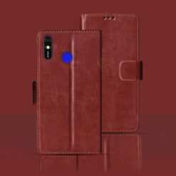 Tecno Spark Go Plus flip cover | BB4K flip cover | Brown
