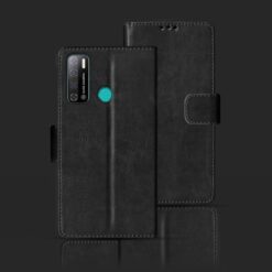 Tecno Spark Power 2 foloding cover | LC8 foloding cover | Black