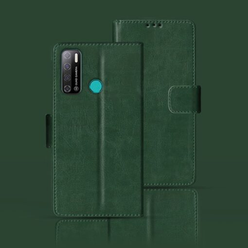 Tecno Spark Power 2 flip case | LC8 flip case | Green