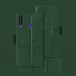 Tecno Spark Power flip case | LB8A flip case | Green