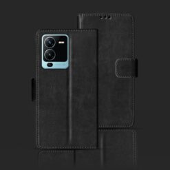 VIVO V25 Pro foloding cover | V2158 foloding cover | Black