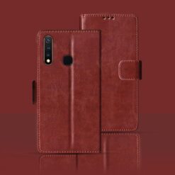 VIVO Y19 flip cover | 1915 flip cover | Brown