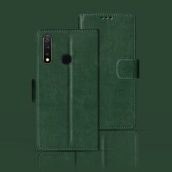 VIVO Y19 flip case | 1915 flip case | Green