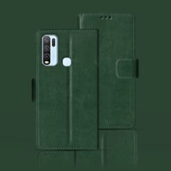 VIVO Y30 flip case | 1938 flip case | Green