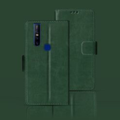 Vivo V15 flip case | 1819 flip case | Green