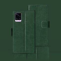 Vivo V20 Pro flip case | 2018 flip case | Green