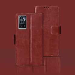 Vivo V23e flip cover | V2126 flip cover | Brown