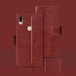 Vivo V9 flip cover | 1723 flip cover | Brown