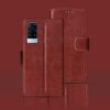 Vivo X60 flip cover | V2045 flip cover | Brown