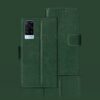 Vivo X60 flip case | V2045 flip case | Green