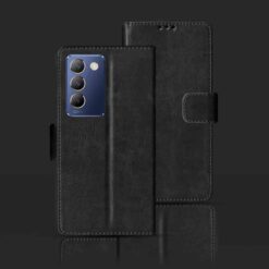 Vivo Y200E 5G foloding cover | V2336 foloding cover | Black