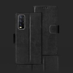 Vivo Y20 foloding cover | V2029 foloding cover | Black