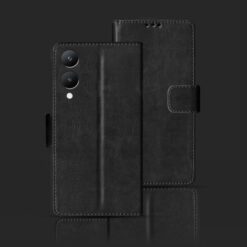 Vivo Y28 5G foloding cover | V2315 foloding cover | Black
