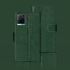 Vivo Y33s flip case | V2109 flip case | Green