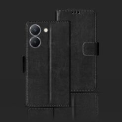Vivo Y36 5G foloding cover | V2247 foloding cover | Black
