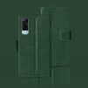 Vivo Y53s flip case | V2058 flip case | Green