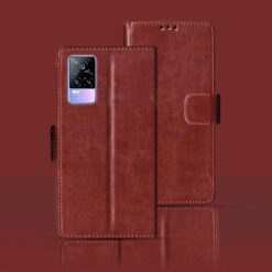 Vivo Y73 flip cover | V2059 flip cover | Brown