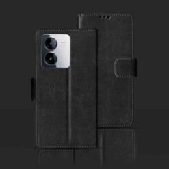 Vivo Y78T 5G foloding cover | 78T foloding cover | Black